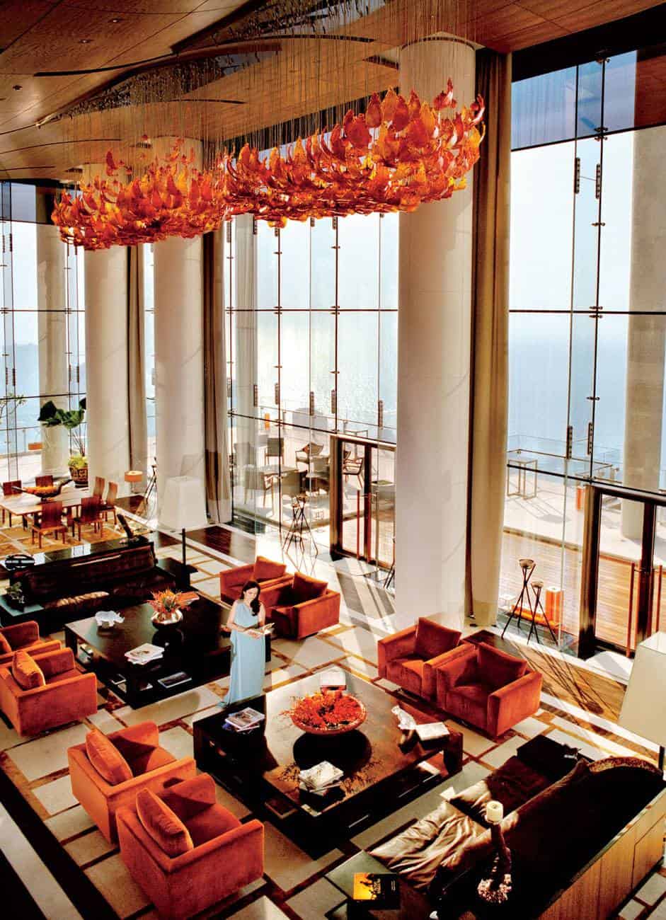 Antilia Tower interior