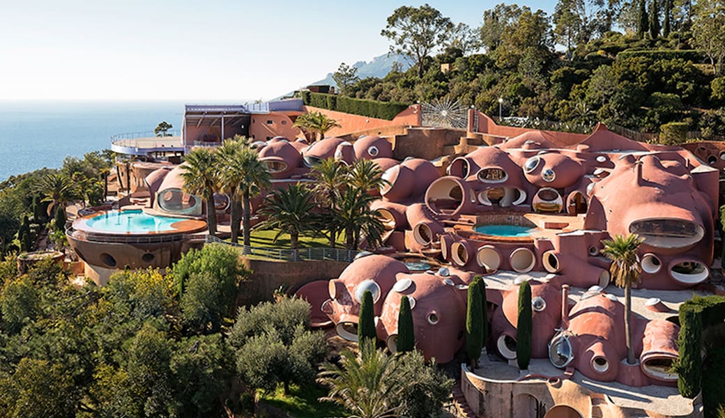 Le Palais Bulles of Pierre Cardin